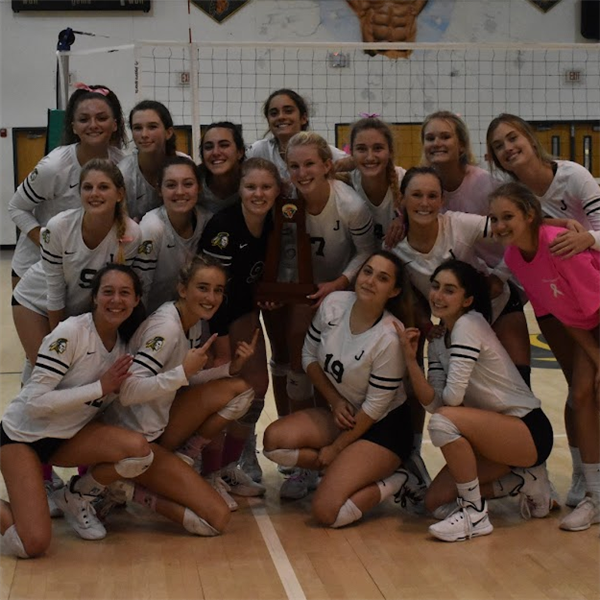 Girls Volleyball 2020-2021 District Champions